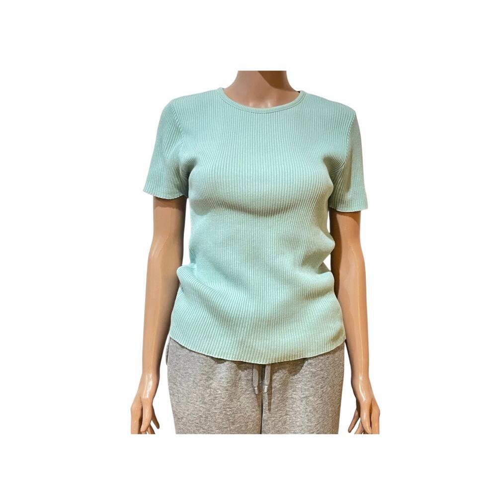 Behar new york  knit sweater teal small Women’s Top